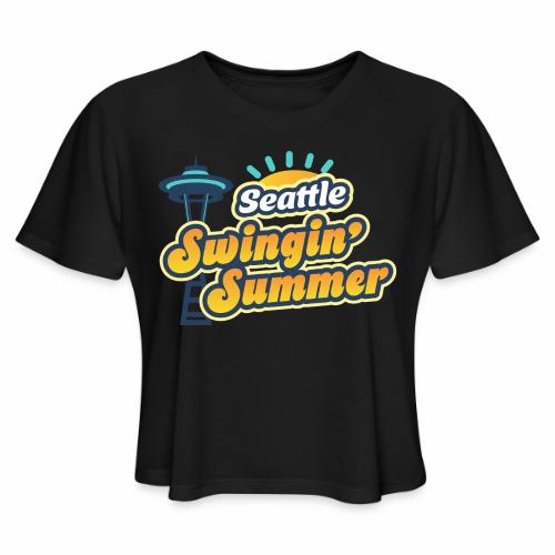 Seattle Swingin' Summer - Women's Cropped T-Shirt