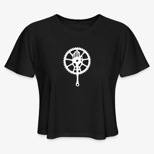 Rudge Chainring - Women's Cropped T-Shirt