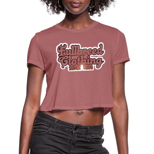 Fullbreed Custom Style - Women's Cropped T-Shirt