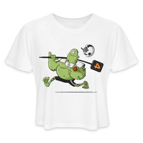 Tuddy the Troll - Women's Cropped T-Shirt