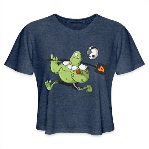 Tuddy the Troll - Women's Cropped T-Shirt