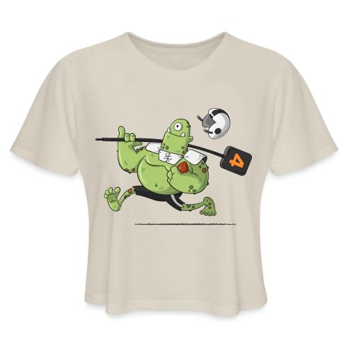 Tuddy the Troll - Women's Cropped T-Shirt