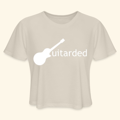 Guitarded - Women's Cropped T-Shirt