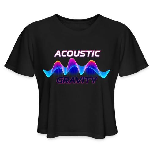 Acoustic Gravity Wave - Women's Cropped T-Shirt