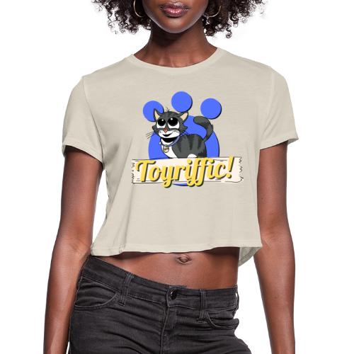 TomoTees Toyriffic - Women's Cropped T-Shirt