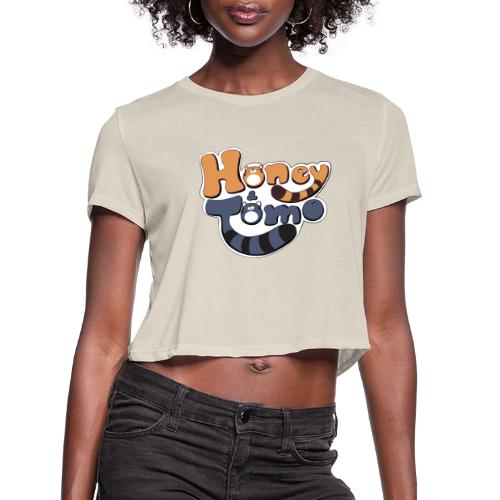 Honey and Tomo Logo - Women's Cropped T-Shirt