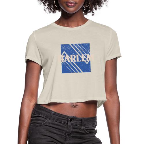 Harlem Style Graphic - Women's Cropped T-Shirt