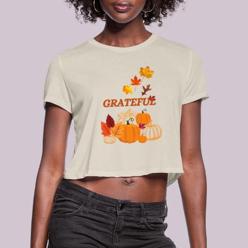 Grateful - Women's Cropped T-Shirt
