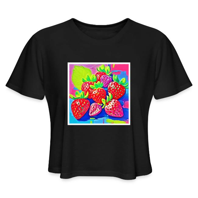 Pop Art Strawberries