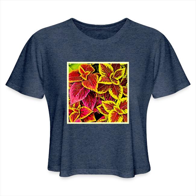 Coleus Leaf Burst Design