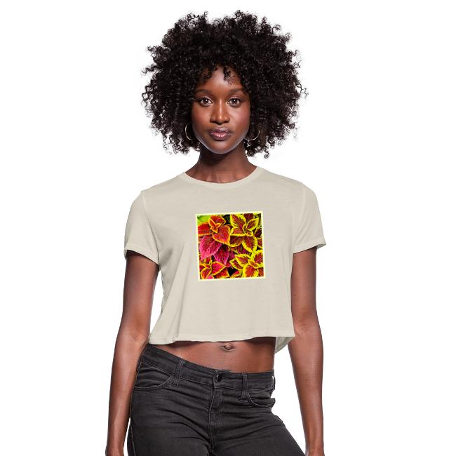 Coleus Leaf Burst Design