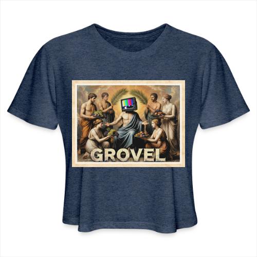 Grovel - Women's Cropped T-Shirt