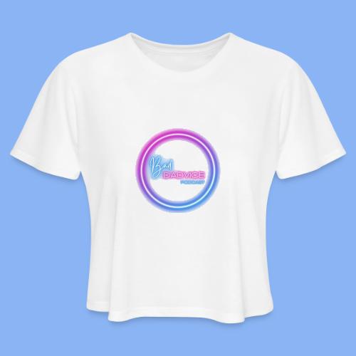 Bad Dadvice Logo - Women's Cropped T-Shirt