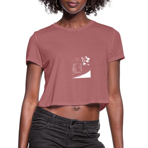 9 - Women's Cropped T-Shirt
