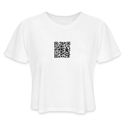 business series webinar social commerce funnel - Women's Cropped T-Shirt
