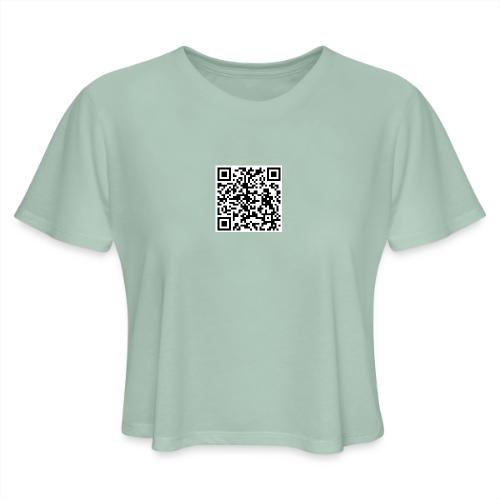 business series webinar social commerce funnel - Women's Cropped T-Shirt