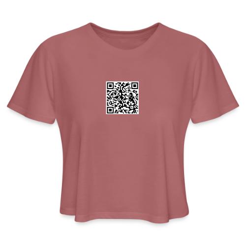 business series webinar social commerce funnel - Women's Cropped T-Shirt