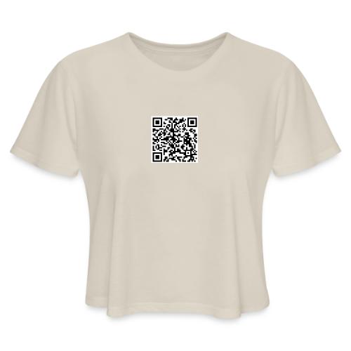 business series webinar social commerce funnel - Women's Cropped T-Shirt