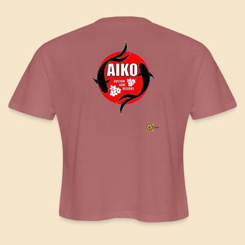 AikoSurf Designs - Women's Cropped T-Shirt