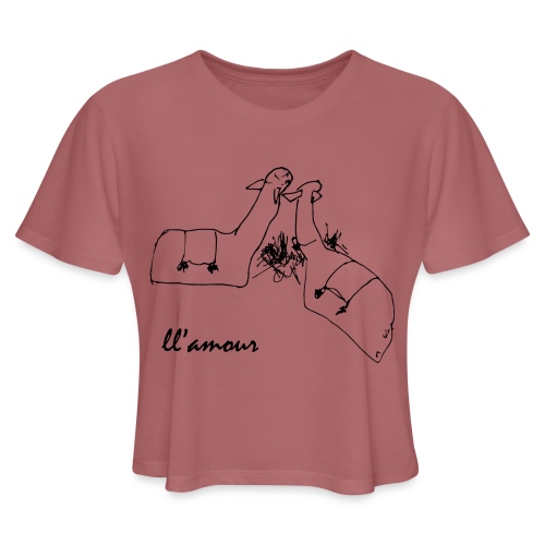 ll'amour - Women's Cropped T-Shirt