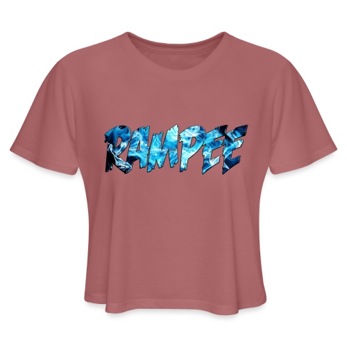 Blue Ice - Women's Cropped T-Shirt