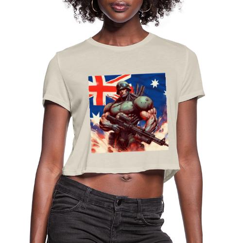 THANK YOU FOR YOUR SERVICE MATE (ORIGINAL SERIES) - Women's Cropped T-Shirt
