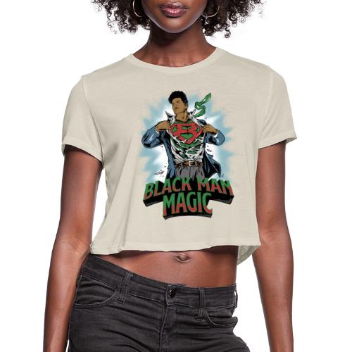 Black Hero - Women's Cropped T-Shirt