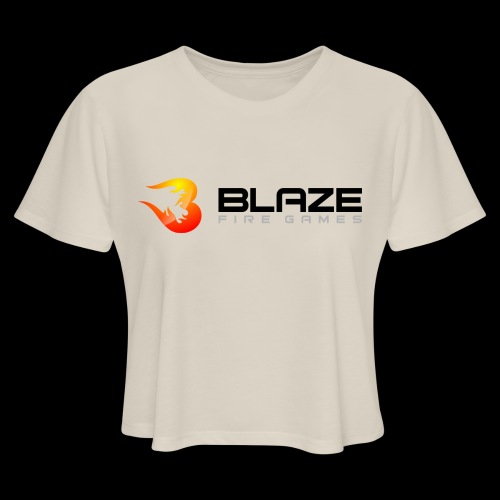 Blaze Fire Games - Women's Cropped T-Shirt