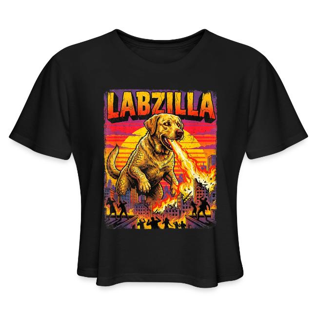 Labzilla Giant Yellow Labrador Monster Tee