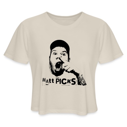 Matt Picks Shirt - Women's Cropped T-Shirt