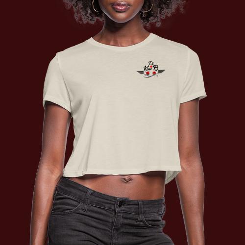 DJ Kim B. - Women's Cropped T-Shirt