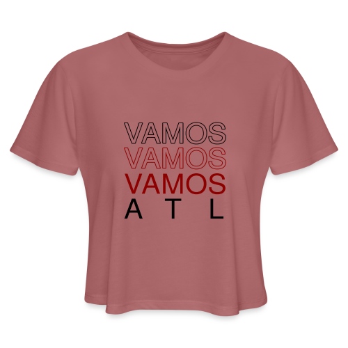 Vamos, Vamos ATL - Women's Cropped T-Shirt