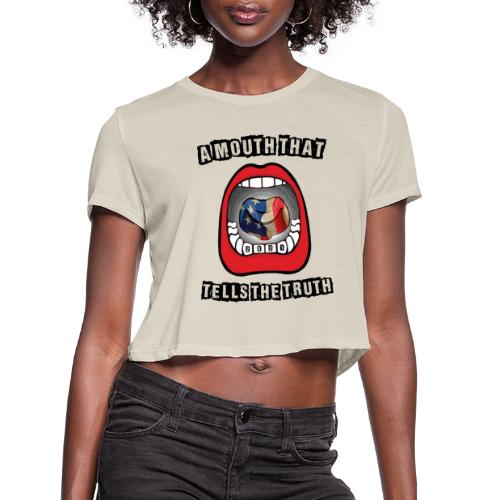 BIGMOUTH - Women's Cropped T-Shirt