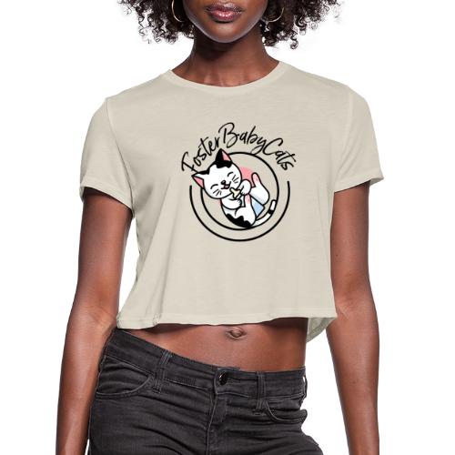 FosterBabyCats Logo - Women's Cropped T-Shirt