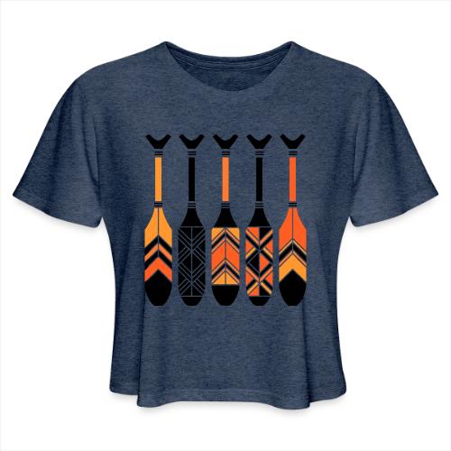 Umbelas Pataxo - Women's Cropped T-Shirt