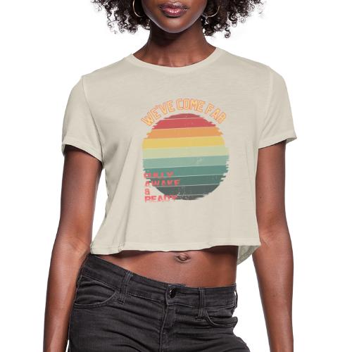 FULLY AWAKE AND READY! - Women's Cropped T-Shirt