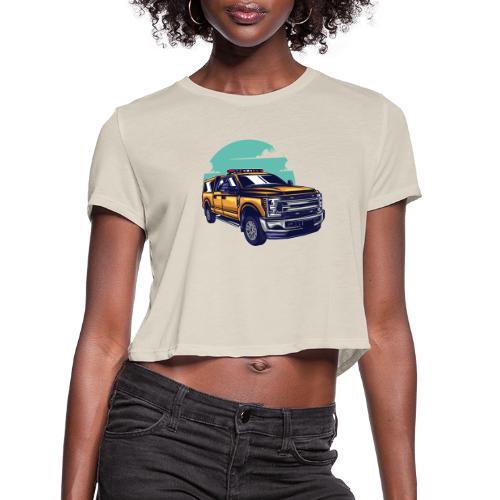 Work Truck - Women's Cropped T-Shirt