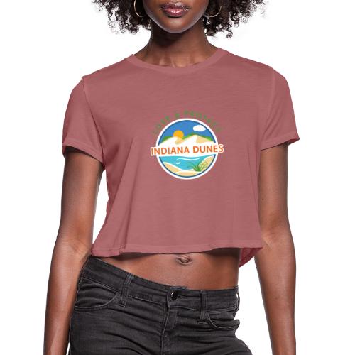 Love & Protect the Indiana Dunes - Women's Cropped T-Shirt