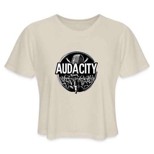Audacity Crowd Design - Women's Cropped T-Shirt