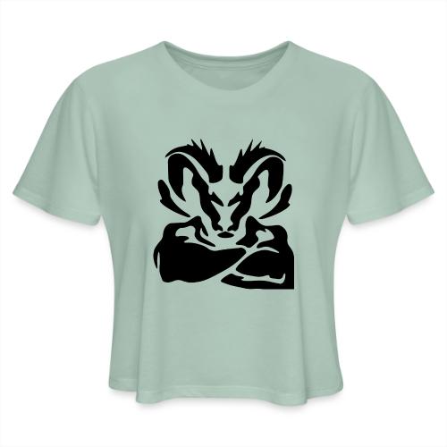 Muscle Truck - Women's Cropped T-Shirt