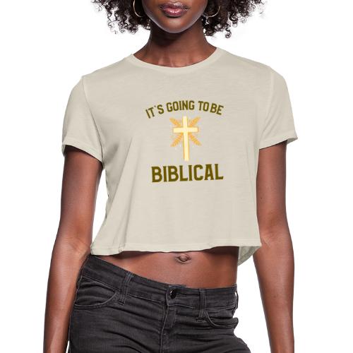 Biblical - Women's Cropped T-Shirt