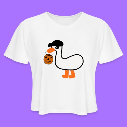 Emo Goose (Halloween 2021) - Women's Cropped T-Shirt