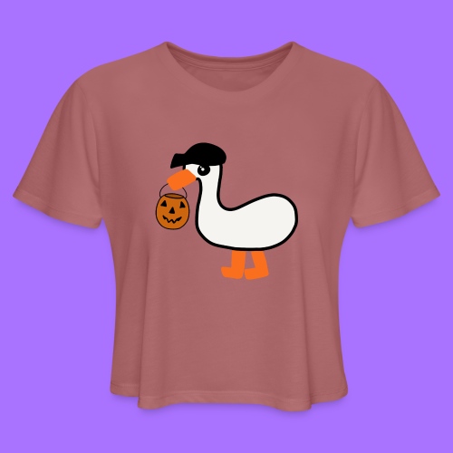 Emo Goose (Halloween 2021) - Women's Cropped T-Shirt