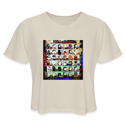 Demiurge Meme Grid - Women's Cropped T-Shirt