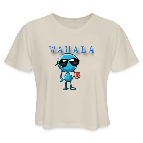 Smoon City_Wahala - Women's Cropped T-Shirt