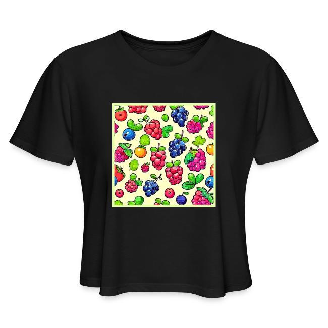 Berry Fruit Pattern Design