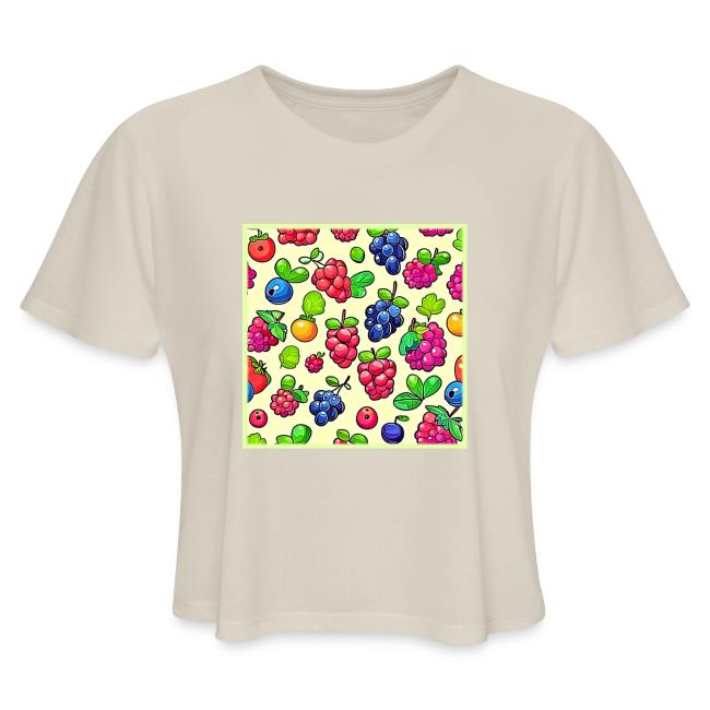 Berry Fruit Pattern Design