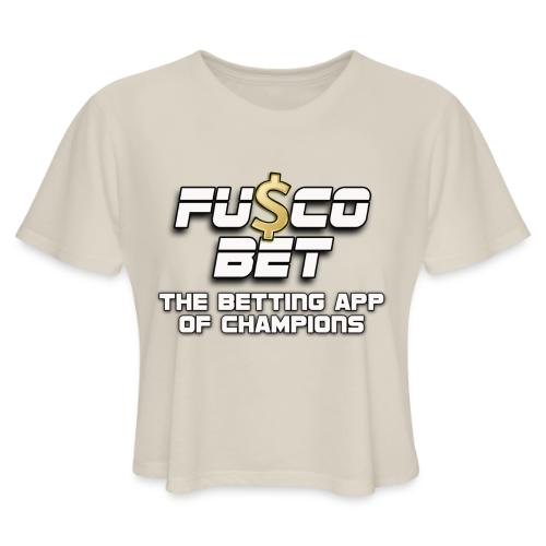 Official FuscoBet Logo - Women's Cropped T-Shirt