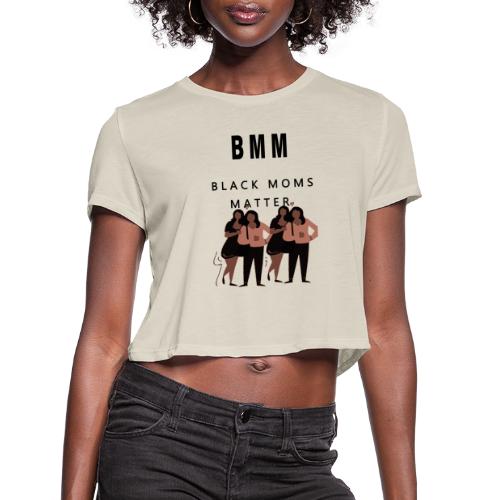 BMM 2 brown - Women's Cropped T-Shirt