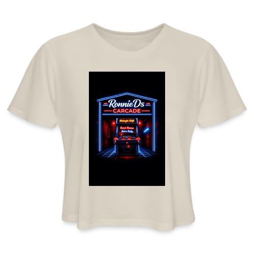 Carcadelogo3 - Women's Cropped T-Shirt